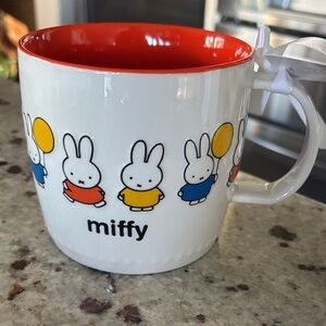 Miffy Orange and White Mug